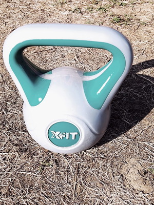 Xfit plastic kettlebell 10 kg