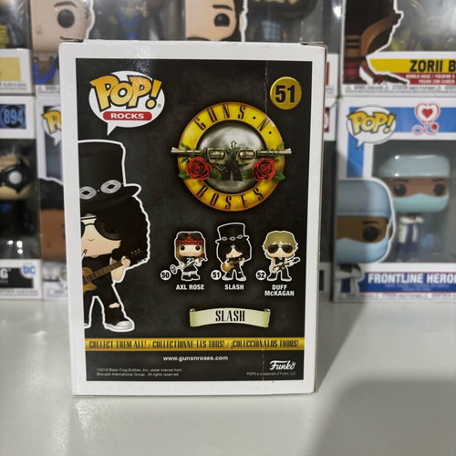 Funko Pop! Rocks Slash Vinyl Figure New in Box