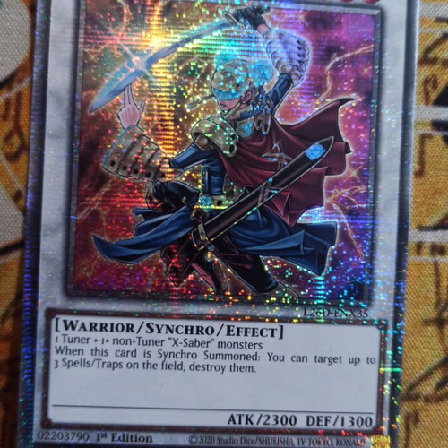 X Saber Hyunlei κάρτα Yu-Gi-Oh! σαν καινούργιο, Legendary Modern Decks 2026