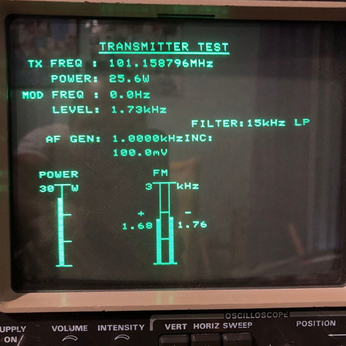 FM transmitter 6146 25 watt