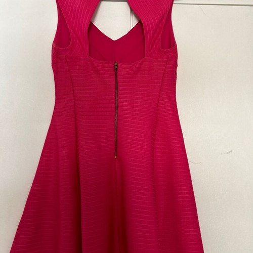 Miss Selfridge L fuchsia dress.