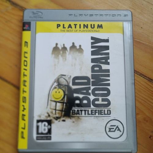 Battlefield Bad Company PS3 game used, complete with manual
