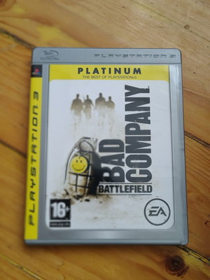 Battlefield Bad Company PS3 game used, complete with manual