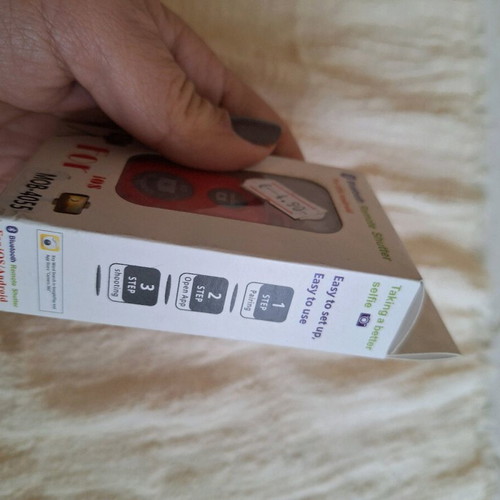 Photo remote control red new, bluetooth
