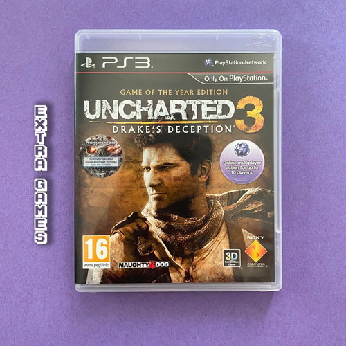 Uncharted 3: Drake's Deception Game of the Year Edition PS3 like new
