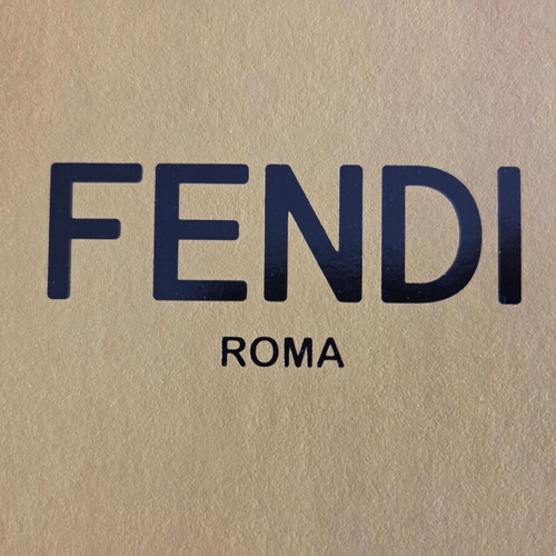 FENDI packaging box used, magnetic closure, 29.5x28.5x13.5 cm