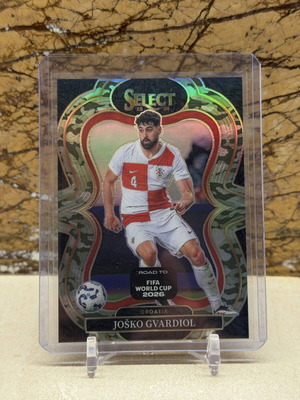 Panini Select карта Gvardiol Mezzanine Camo Prizm /199 №134