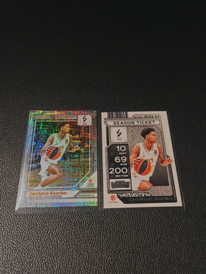 2024-2025 Panini Euroleague Legends 2025-2026 Euroleague Contenders Zaccharie Risacher like new