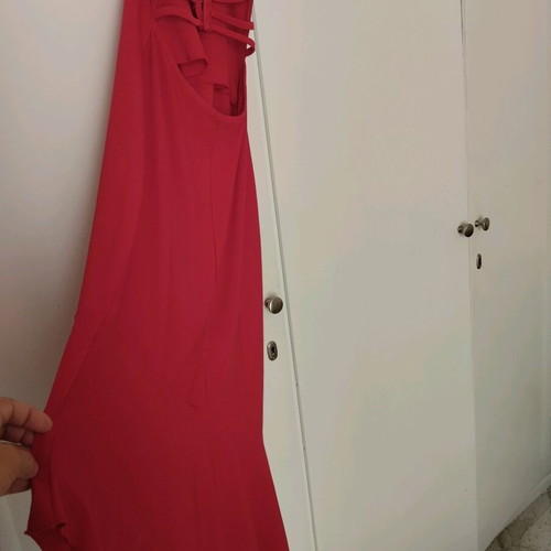 Women's red formal dress small like new