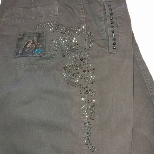 BSB Vintage Khaki Capri Pants Y2K Style Large, like new
