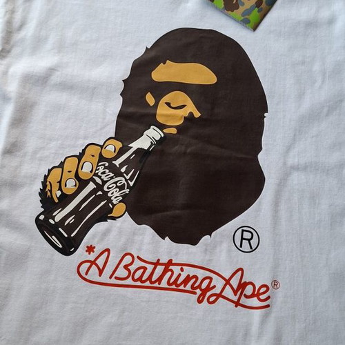 Bape x Coca Cola Shirt new, size M, white