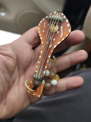 Mandolin miniature like new, decorative or keychain