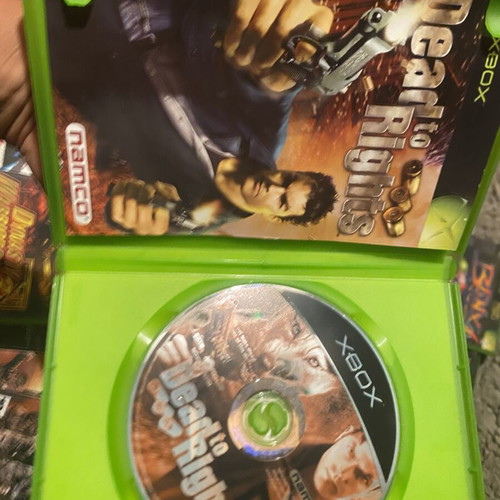 Dead to Rights Xbox game, original