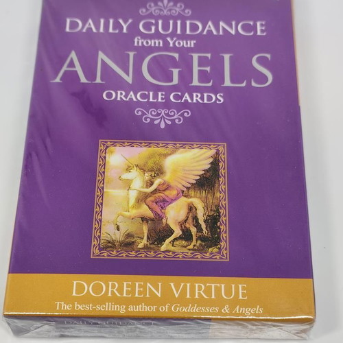 Daily Guidance from Your Angels Oracle Cards by Doreen Virtue like new