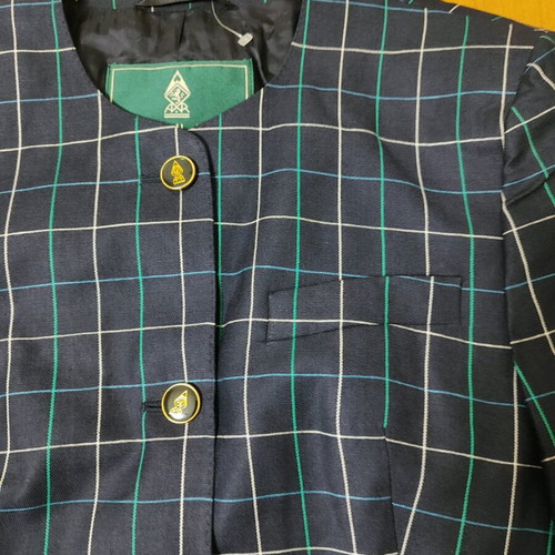 Austin Reed Women's Wool Blazer M like new, blue and green