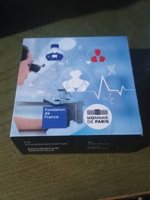Γαλλία 2 euro proof καινούργιο
