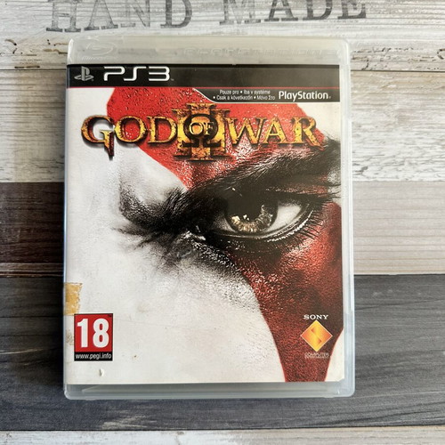 God of War III PS3 game used, Greek version with manual