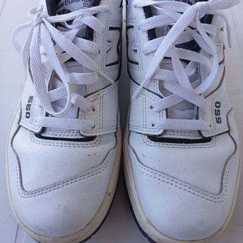 New Balance 550 sneakers size 42 used, white