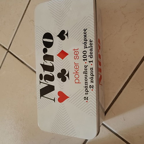 Nitro poker set used