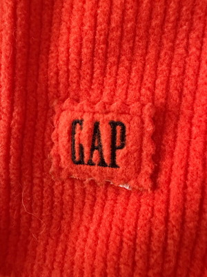GAP scarf like new, orange, approximately 1.2 m long