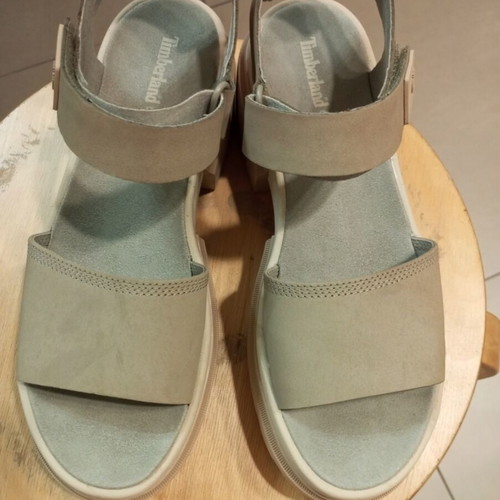 Timberland Everleigh anatomical sandals like new, size 40, grey beige