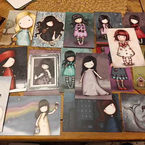 Santoro Panini cards new, assorted