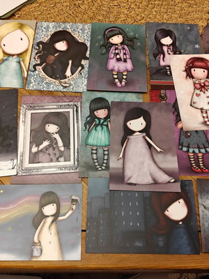 Santoro Panini cards new, assorted