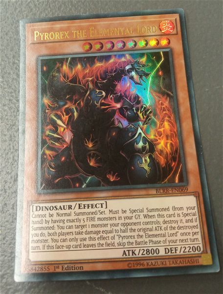  Pyrorex, The Elemental Lord (Ultra Rare)