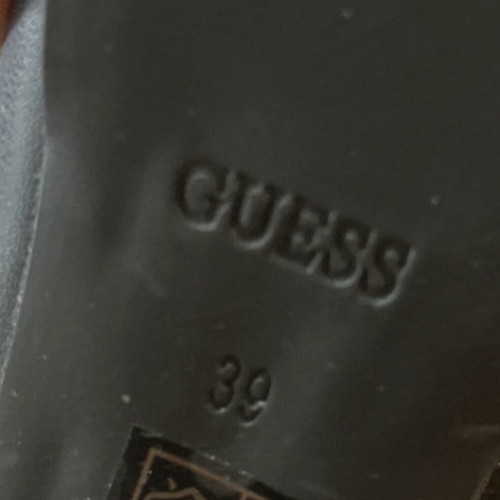 Guess boots used, black, size 39, knee-high