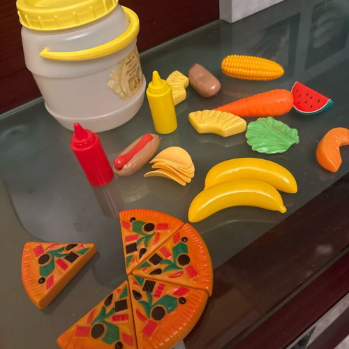 Kids Food Play Set like new for Creative Role Play