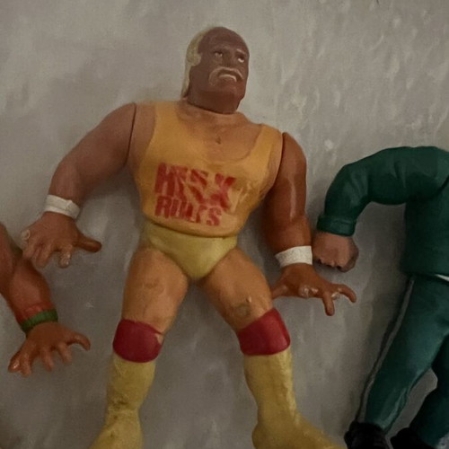 WWF vintage 90s figures set of 3 used
