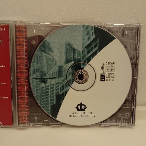 A Tribute To Freddie Mercury CD used by Studio 99, rock