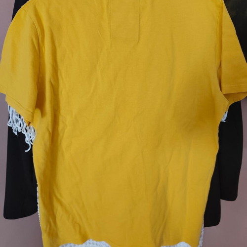 Superdry men's cotton T-shirt XL, yellow