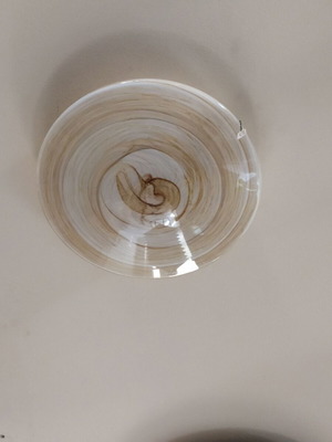 Φωτιστικό πλαφονιέρα με φυσητό γυαλί καινούργια