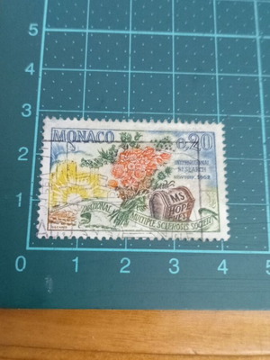 Γραμματόσημο Μονακό 1962 National Multiple Sclerosis Society σαν καινούργιο