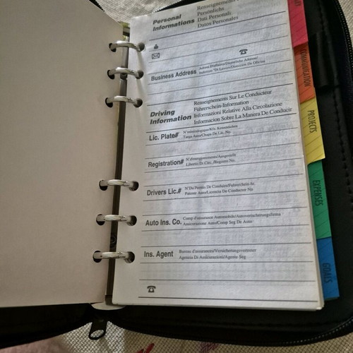 Organizer like new, without Greek language