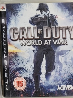 Call of Duty World at War PlayStation 3 like new