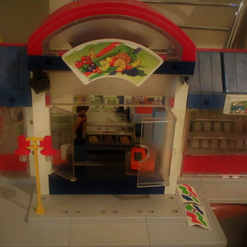Playmobil Supermarket set 90s used