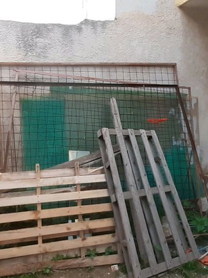 Περιφράξεις εργοταξίων μεταχειρισμένες, πακέτο 100 τεμάχια