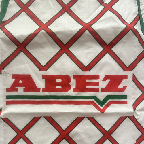 Vintage ABEZ full apron 80s-90s collectible memorabilia