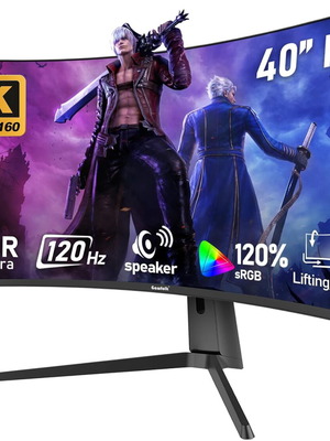 Gawfolk 40 ιντσών καμπυλωτή οθόνη gaming 5K 120Hz σαν καινούργια