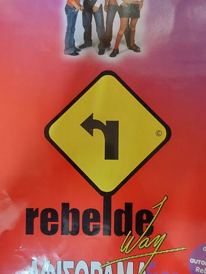 Άλμπουμ Rebelde πλήρως συμπληρωμένο, σαν καινούργιο