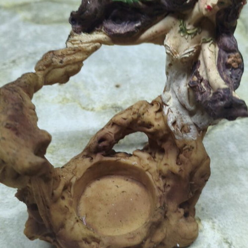 Elf with owl for tealight new