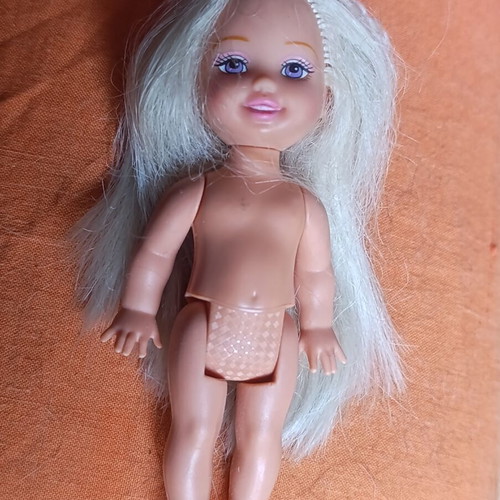 Mattel Kelly/Shely Barbie doll used, 8 cm, 1995-98