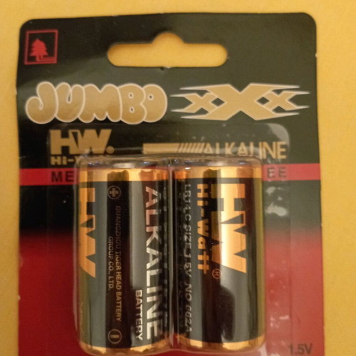 Hi-Watt C Size Batteries new