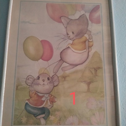 Children's frames set of three for kids' room