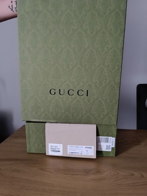 Gucci Jumbo GG Canvas & Leather Ankle Boots, beige
