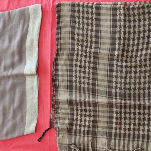 Pashmina and scarf like new in brown earthy tones
