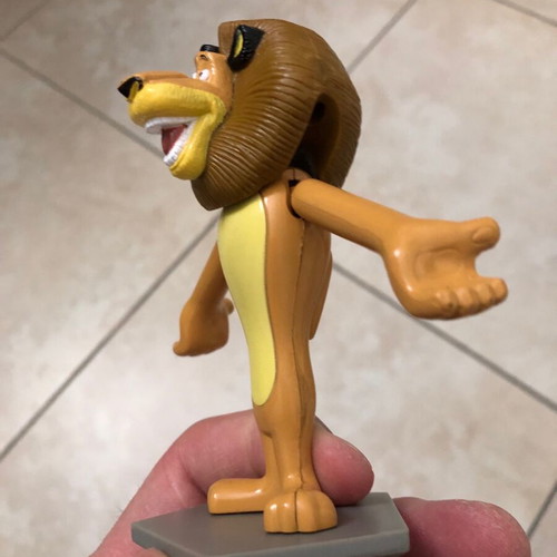 Madagascar Alex the Lion Happy Meal Toys 10 cm used