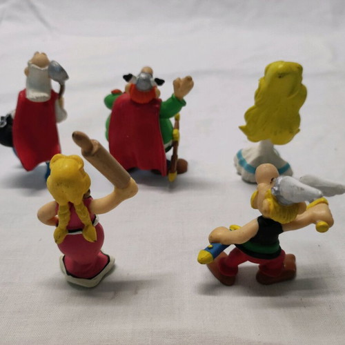 Asterix collectible figures like new set of 5